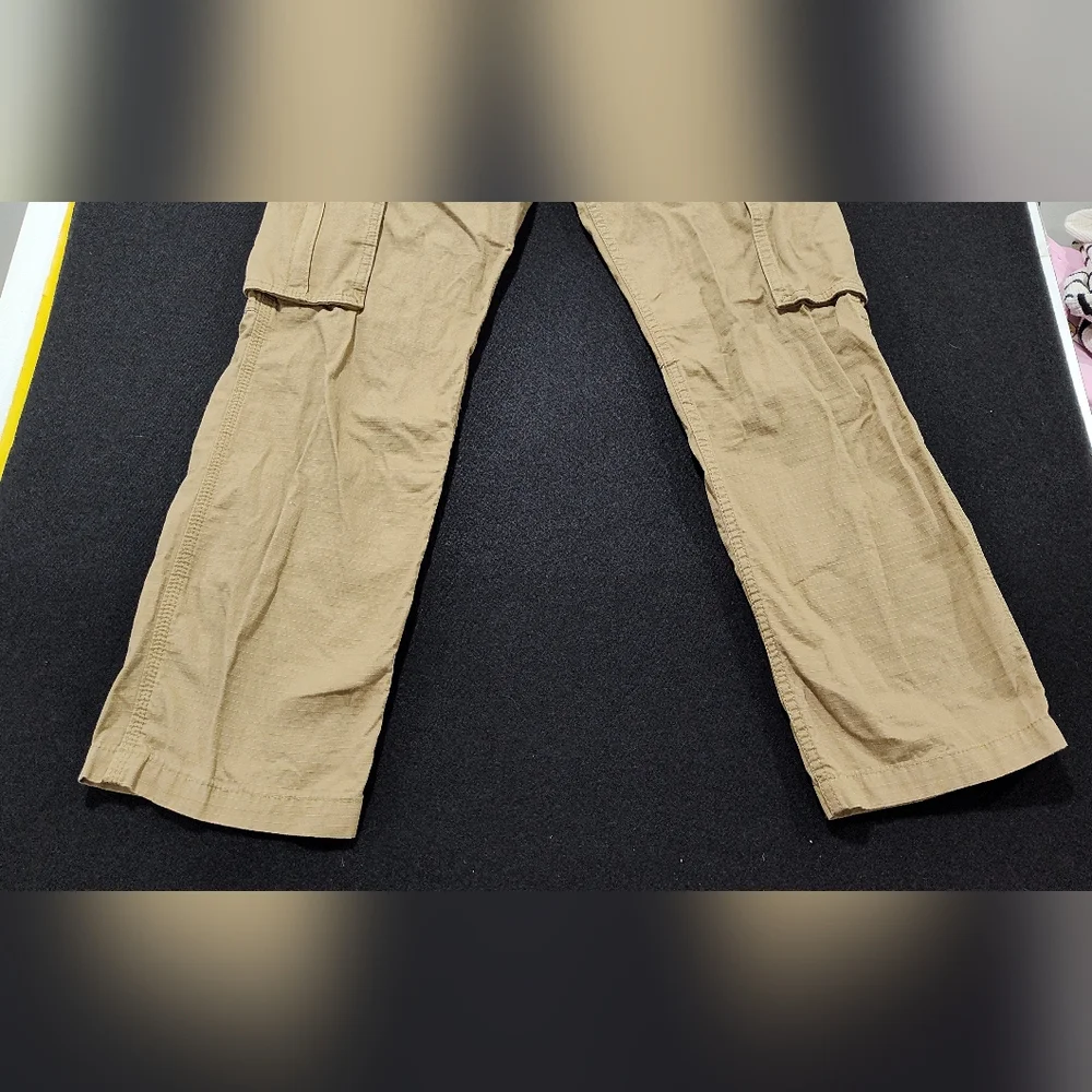 Carhartt Men's Relaxed Fit Straight Force Tan Cargo Pants, 30x30 - Picture 5 of 13